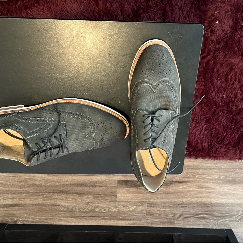 Unlisted Gray Oxford Shoes